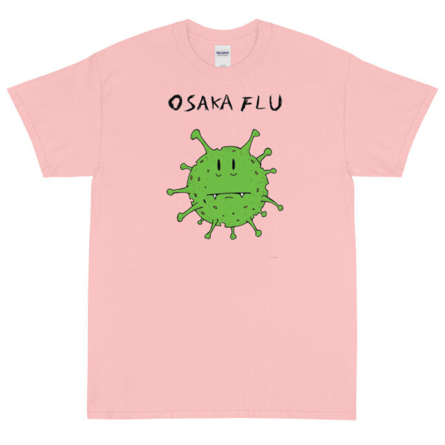 osaka flu maglietta virus