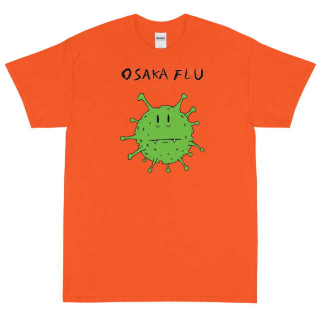 osaka flu maglietta virus